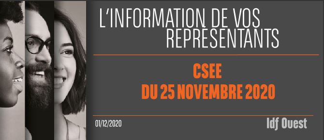 L'information de vos représentants 