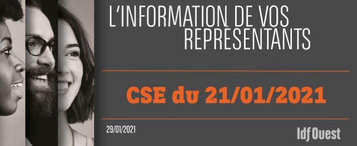 L'information de vos représentants